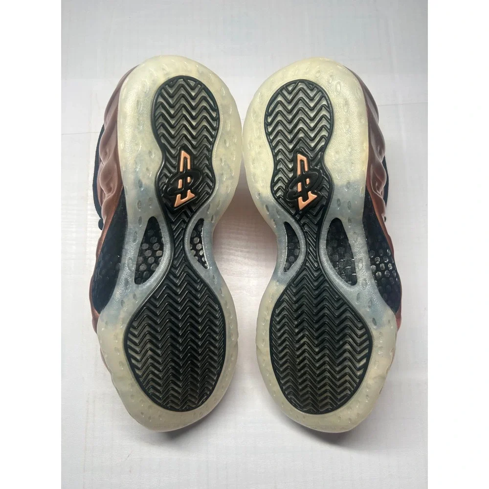 Nike Air Foamposite One Copper Size 7.5 Men FZ9902 001 New/No Lid